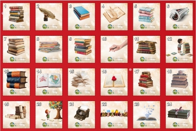 Calendario de adviento literario